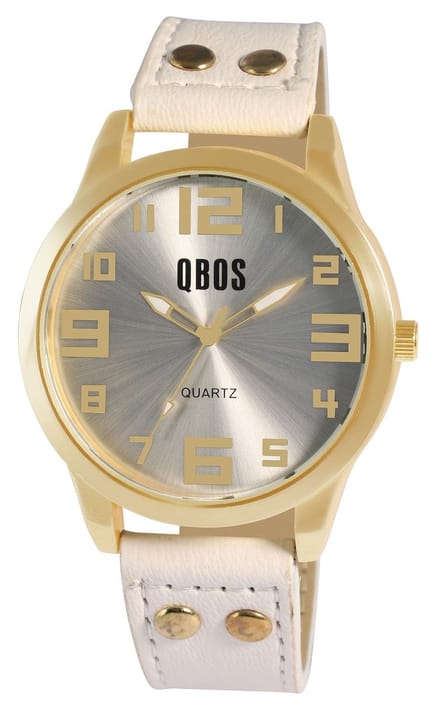 QBOS QBOS Unisex horloge Mineralglas