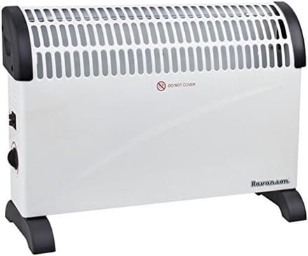 Elektrische Radiator - Convector Verwarming - Ruimte Verwarmen - Snel Opwarmend - 42 x 13 x 42 cm - Wit