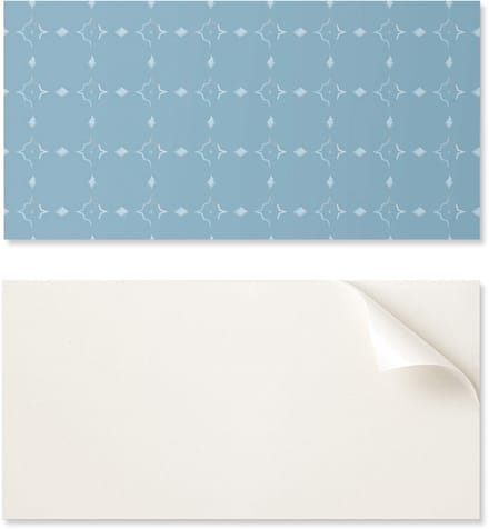 Set zelfklevende tegels met geometrisch ruitpatroon 6x60x30 cm