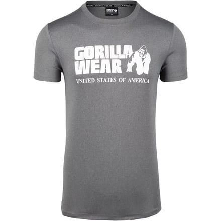 Gorilla Wear Classic Training T-shirt - Grijs Gemêleerd - S