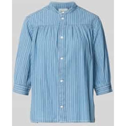 regular fit blouse van puur katoen model 'LIVIA'