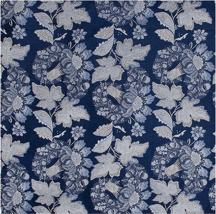 TRESANTI | ARNESANO I Zijde bloemen pochet | Navy