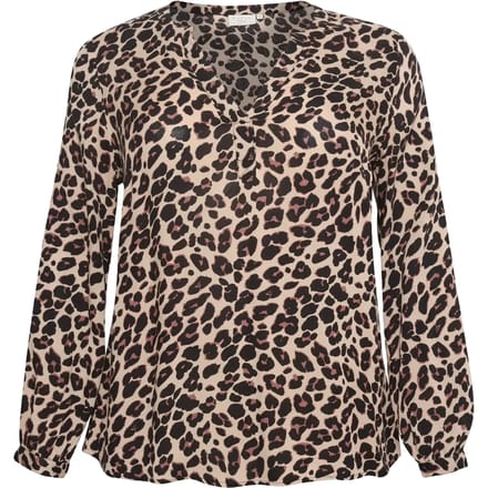 Damesblouse met lange mouwen KAFFE Curve Mirta Tilly
