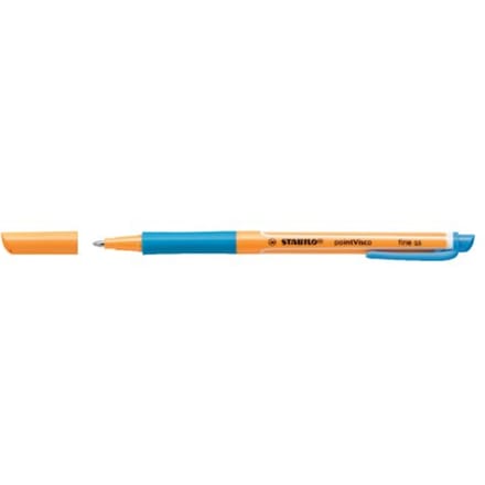 Rollerpen stabilo pointvisco 1099/51 fijn Azuurblauw