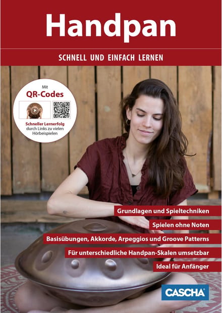 Cascha Verlag Handpan - schnell und einfach lernen - Lesboek voor percussie