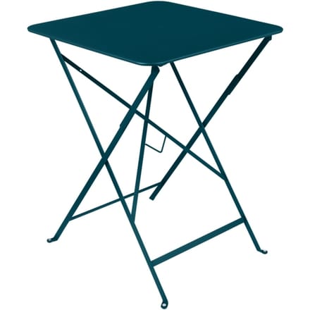 Fermob BISTRO klaptafel vierkant - 21 acapulcoblauw - 57 x 57 cm