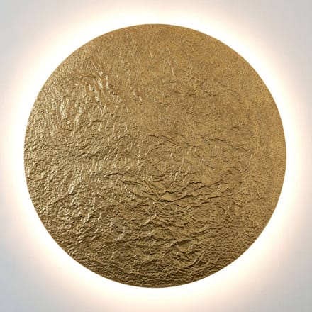Holländer LED wandlamp Meteor, Ø 120 cm, goud