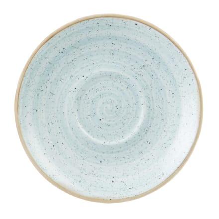 Churchill Stonecast cappuccino schotels blauw 185mm (12 stuks)