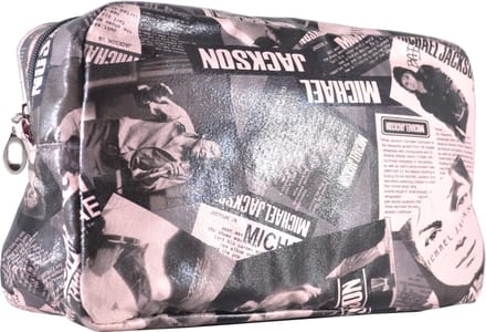 Gérard Brinard toiletbox  michael jackson print roze