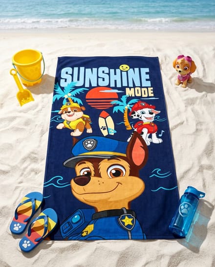 PAW Patrol Strandlaken - 70x140 cm