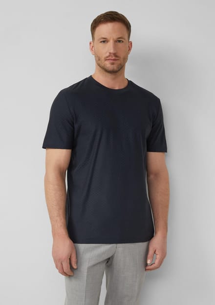s.Oliver  T-shirts Marine Taglia: S | Magliette basic Outlet | Uomo
