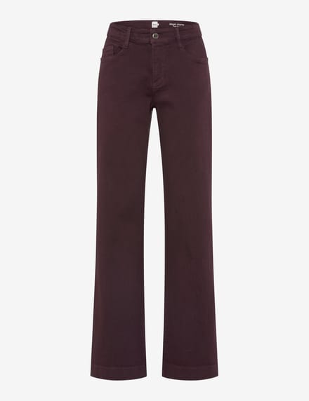 Brax Dames Jeans  Style MAINE BLACKBERRY VIOLET, denim donkerpaars, maat 36