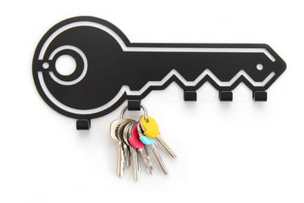 Decorizzly Klucz Zz - Sleutelhanger - 200 mm - Staal - Zwart