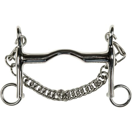 Hoofdstel bit voor paarden HKM chaîne 7 cm