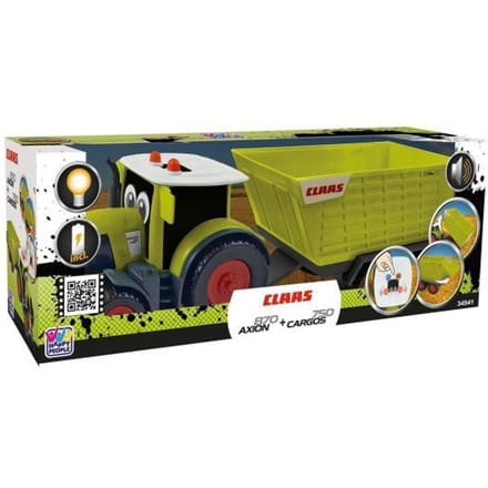 Claas Kids Axion 870 tractor met Cargos 750 Interactief speelgoed