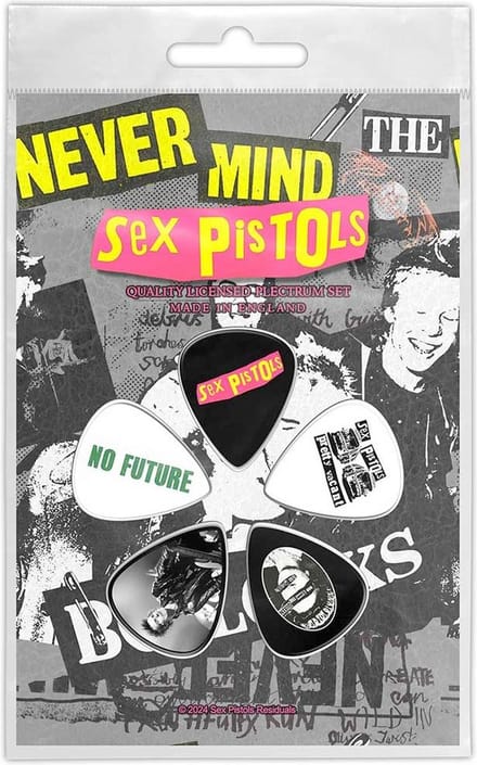 Sex Pistols - Never Mind The B**** Plectrum - Set van 5 - Multicolours