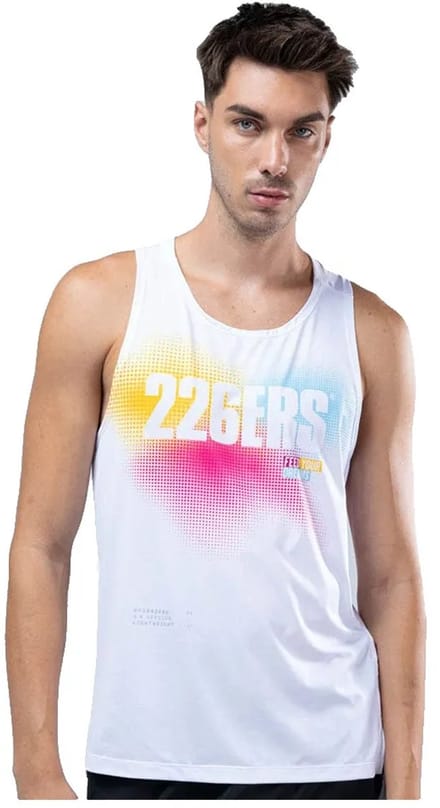 226ers Energy Hydrazero Mouwloos T-shirt Wit XS