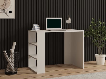 Asir - Studiebureau - Wit - 70 x 90 x 50 cm