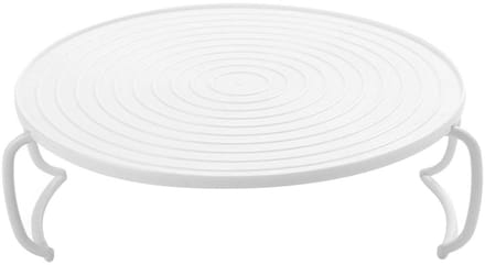 Magnetron Plateau - Verwarmingsrek - Voedsel Opwarmen - Efficiënt Schichtdesign - 24 x 24 x 3 cm - Wit