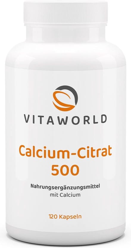 Vitaworld calcium citraat 500 120 capsules