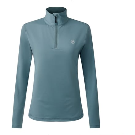Dames stretch ondershirt 1/2 ritssluiting Dare 2B Lowline II