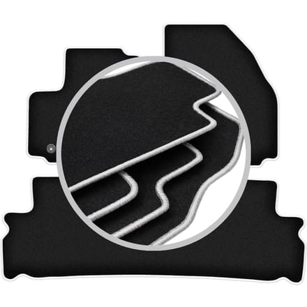 CARLUX-SILVER automatten voor: Ford S-MAX MK1 minivan (2006-2012)