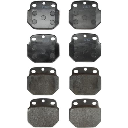 Remblokkenset, schijfrem PROEQUIP TRW AUTOMOTIVE GDB5061