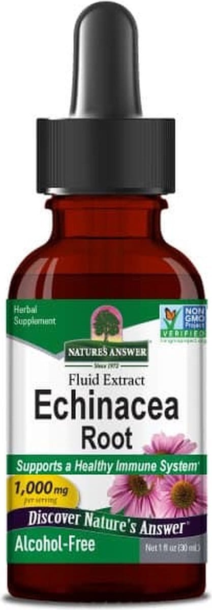 Natures Answer Echinacea extract alcoholvrij 30 Milliliter