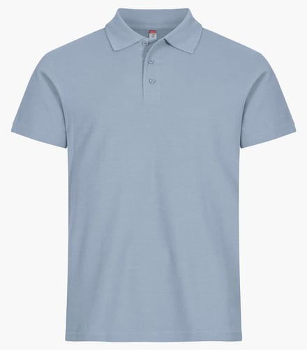 Clique Basic Polo 028230 - Zachtblauw - S