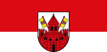 Vlag Unna 100x150cm