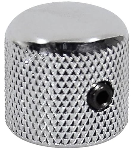 Boston KCH-220 Chroom Dome Knoop met Set Schroef, 18mm