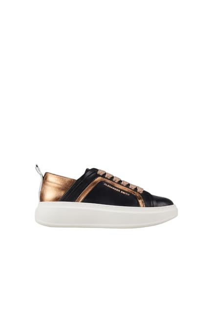 asbcwnw-0056-bbz Alexander Smith Vrouwen leder zwart
