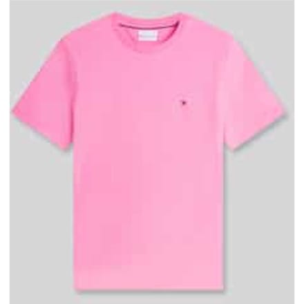 Regular fit t-shirt van puur katoen