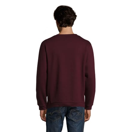 SOLS Heren Spider Ronde Hals Sweatshirt (Ossenbloed)