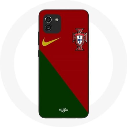 Coque - maniacase - Samsung Galaxy A03 - Noir - Souple - Maillot Nike noir