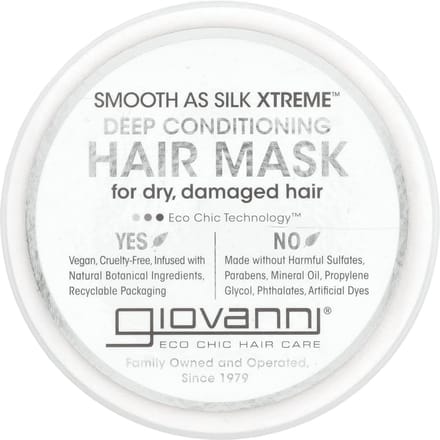 Giovanni Cosmetics - Smooth as Silk Xtreme Protein Deep Conditioning Hair Mask - 295 ml