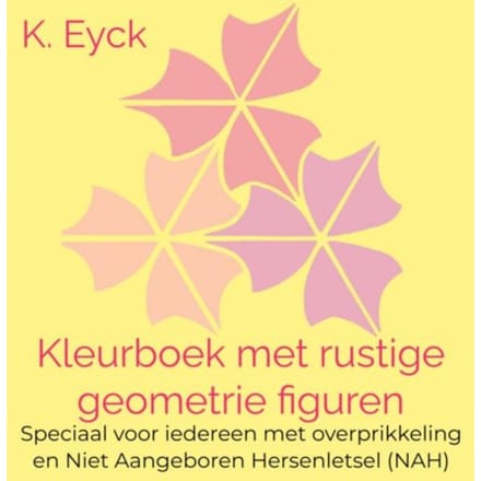 Kleurboek Met Rustige Geometrie Figuren - K. Eyck