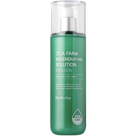 FARM STAY Cica Farm Solution Régénérante Émulsion 200ml (3 Options) 1pcs white