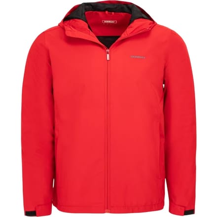 Donnay Heren Lichtgewicht Jas met Capuchon (Rood)