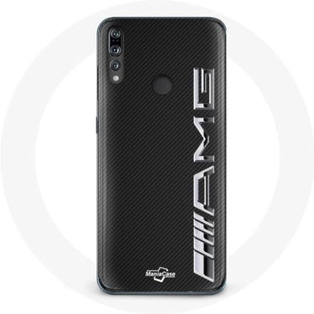 Coque - MANIACASE - Huawei P30 Lite - Logo AMG - Carbone - Protection optimale noir