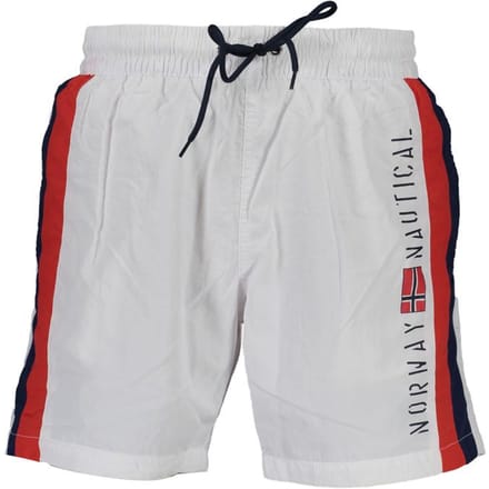 Noorwegen 1963 Witte Polyamide Heren Zwemboxer