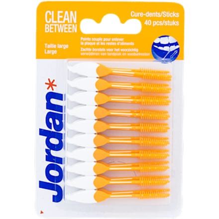 Jordan - Clean Between Sticks - Tandenstokers - Large - 40 Stokers