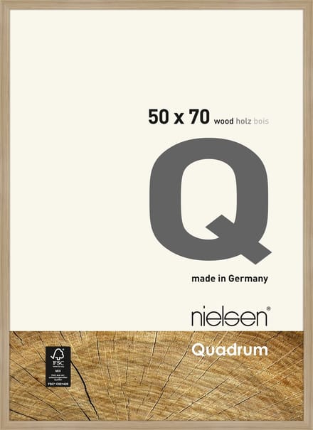 Nielsen Quadrum Houten Wissellijst Oak Natural 50x70cm