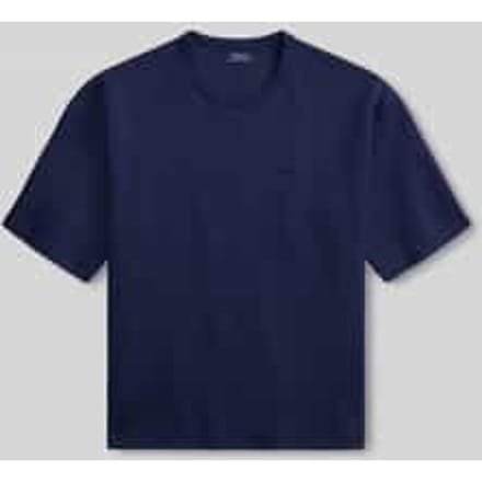 Loose fit T-shirt van katoenmix