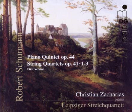 Christian Zacharias, Leipziger Streichquartett - Schumann: Piano Quintet Op.44 | String Quartets Op. 41 (2 CD)