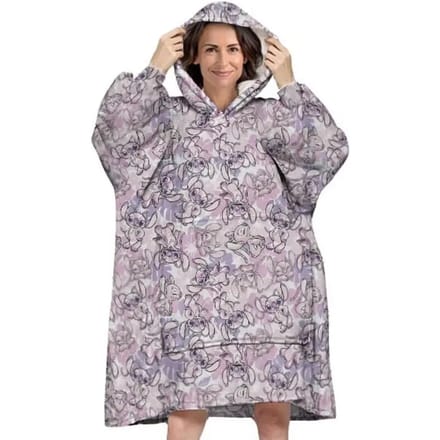 Oversized sweatshirt met capuchon Disney Stitch Angel