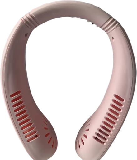Bovista Nekventilator - Draagbare Gezichtsventilator - Neck Fan - Met Koeling - Hals - Hoofd - Roze - Hals