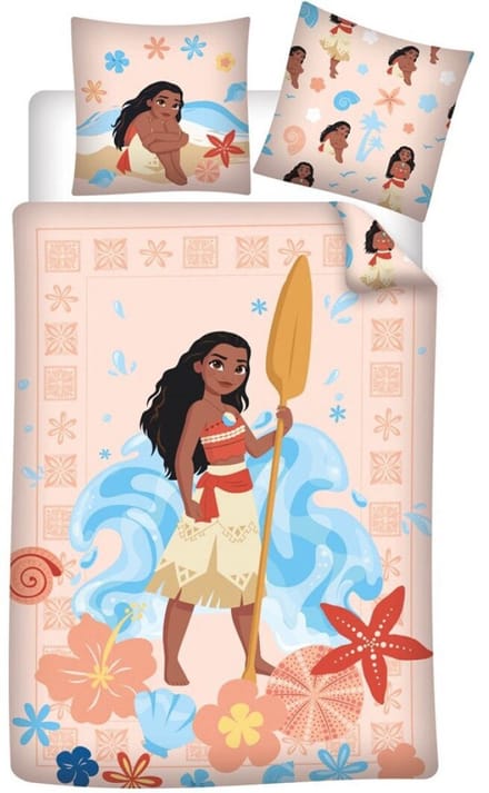 Disney Vaiana Dekbedovertrek polykatoen -140 x 200 cm