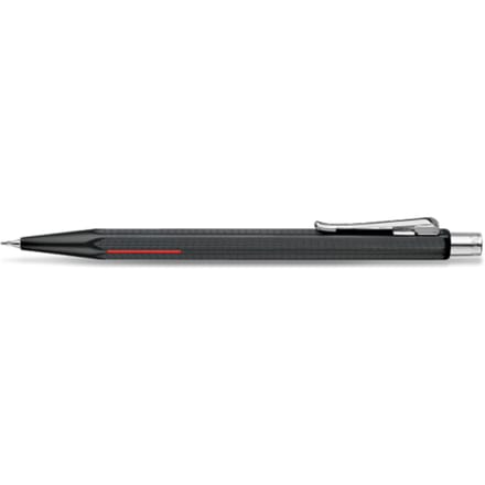 Caran d'ache ecridor vulpotlood 0,7 mm racing, verchroomd mat zwart