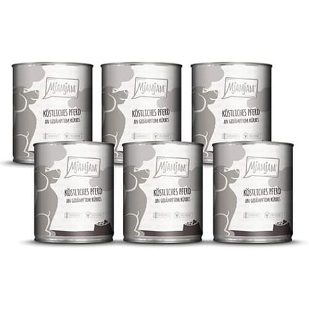 MjAMjAM - Exquise Paardenvlees met Gestoomde Pompoen 800 g x 6
